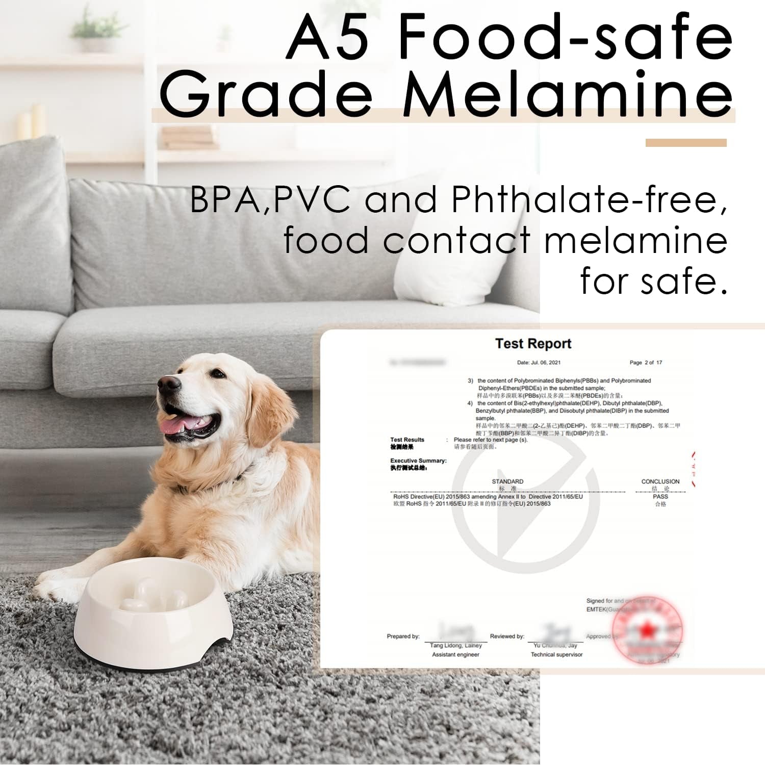 Slow Feeder Dog Bowl Cat Bowl 1/2 Cup Slow Feeding Dog Bowl for Small Medium Breed anti Gulping Healthy Eating Interactive Bloat Stop Fun Alternative Non Slip Puzzle Dog Food Bowl, White