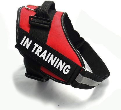 in Training Dog Patches, Reflective and Removable Dog Tags for Service Vest Dog Harness
